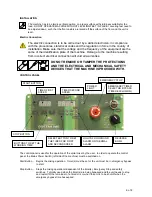 Preview for 6 page of Univex GL50 Operating Manual