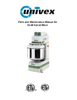 Preview for 1 page of Univex GL50 Parts And Maintenance Manual