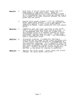 Preview for 9 page of Univex MAX 8512 Instruciton Manual