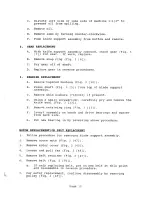 Preview for 13 page of Univex MAX 8512 Instruciton Manual