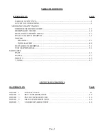 Preview for 2 page of Univex MG8912 Maintenance & Parts Manual