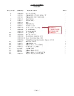 Preview for 18 page of Univex MG8912 Maintenance & Parts Manual