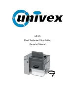 Univex MT975 Operator'S Manual preview