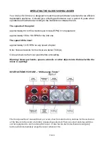 Preview for 6 page of Univex SILVER 50 Operator'S Manual