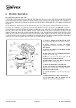 Preview for 6 page of Univex Silver VE 160 Operation Manual