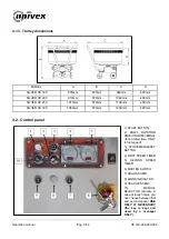 Preview for 9 page of Univex Silver VE 160 Operation Manual