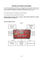 Preview for 6 page of Univex Sprizza Operator'S Manual