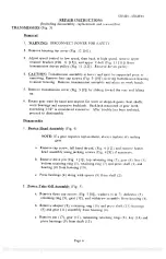 Preview for 7 page of Univex Swing Ring Series Maintenance & Parts Manual