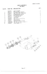 Preview for 15 page of Univex Swing Ring Series Maintenance & Parts Manual