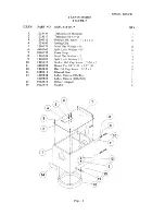 Preview for 12 page of Univex Swing Ring SRM20 Maintenance & Parts Manual