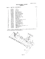 Preview for 19 page of Univex Swing Ring SRM20 Maintenance & Parts Manual