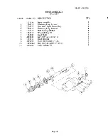 Preview for 13 page of Univex Swing Ring SRM20 Service Manual