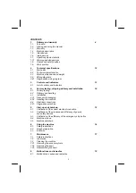 Preview for 3 page of Univex UPASTA Operating And Maintenance Manual