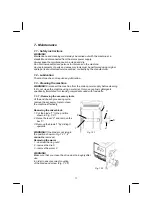 Preview for 17 page of Univex UPASTA Operating And Maintenance Manual