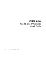 Preview for 1 page of UNIVIEW IPC340 Series Quick Manual