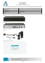 Preview for 3 page of UNIVIEW NVR110E2 User Manual