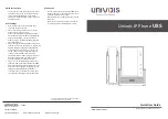 Univois U8S Quick User Manual предпросмотр