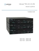 Univox 217100 Installation Manual preview