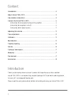 Preview for 2 page of Univox DLS-33TV User Manual