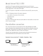 Preview for 3 page of Univox DLS-33TV User Manual