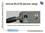 Preview for 13 page of Univox DLS-50 Manual