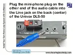 Preview for 16 page of Univox DLS-50 Manual