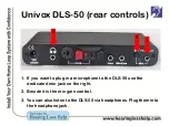 Preview for 37 page of Univox DLS-50 Manual