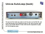 Preview for 39 page of Univox DLS-50 Manual