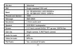 Предварительный просмотр 6 страницы Uniwa V808G User Manual