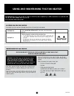 Preview for 10 page of uniwatt UHF1002TTW Owner'S Manual