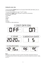 Предварительный просмотр 9 страницы unni T056I Operating Instruction