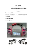 Unoisetion WL-929S User Manual preview