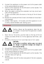 Предварительный просмотр 24 страницы Unold 18445 Instructions For Use Manual