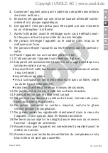 Предварительный просмотр 41 страницы Unold 230.081 Instructions For Use Manual