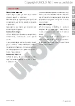 Preview for 71 page of Unold 230.081 Instructions For Use Manual