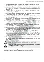 Preview for 8 page of Unold 28310 Instructions For Use Manual