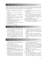 Preview for 17 page of Unold 28605 Instructions For Use Manual