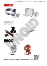 Preview for 3 page of Unold 28722 Instructions For Use Manual