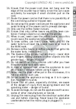 Preview for 21 page of Unold 28722 Instructions For Use Manual