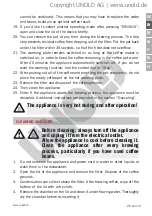 Preview for 25 page of Unold 28722 Instructions For Use Manual