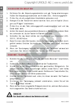 Preview for 12 page of Unold 38410 Instructions For Use Manual