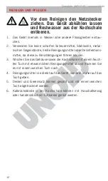 Preview for 12 page of Unold 38610 Instructions For Use Manual