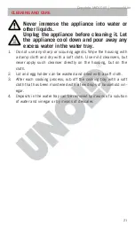 Preview for 21 page of Unold 38610 Instructions For Use Manual