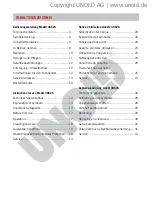 Preview for 4 page of Unold 38626 Instructions For Use Manual