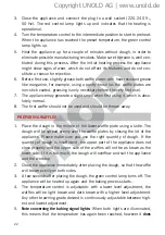 Preview for 22 page of Unold 48235 Instructions For Use Manual