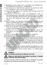 Preview for 8 page of Unold 48315 Instructions For Use Manual