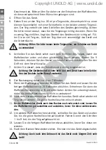 Preview for 10 page of Unold 48315 Instructions For Use Manual