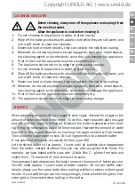 Preview for 21 page of Unold 48315 Instructions For Use Manual