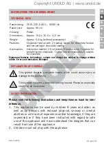 Preview for 21 page of Unold 48667 Instructions For Use Manual