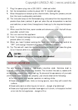 Preview for 31 page of Unold 48736 Instructions For Use Manual